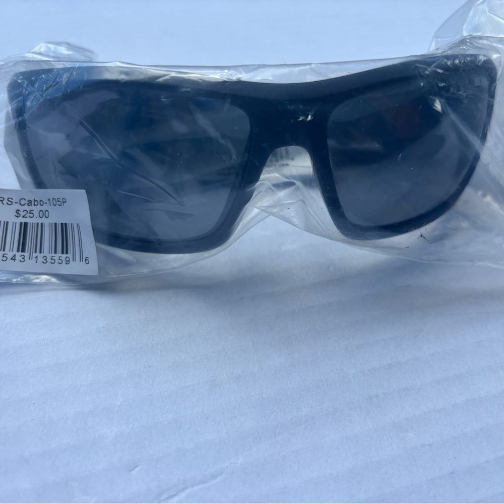 Reel Legends Black Sunglasses with Blue Lenses set - Picture 6 of 7